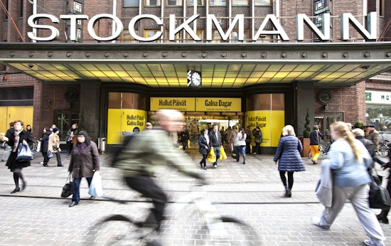 The façade of a Stockmann store.